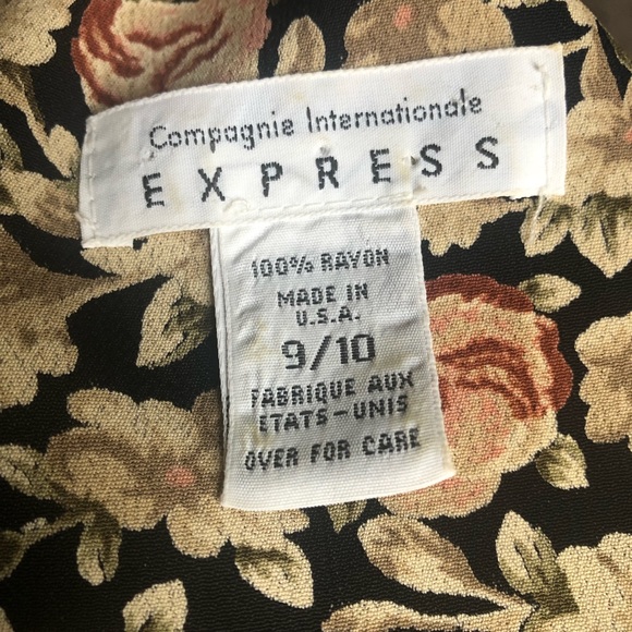 VINTAGE | Compagnie International Express Button-front Dress - Picture 5 of 7